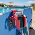 thumbnail image 4 of BiFandian Pool Cup & Phone Holder, Above Ground Poolside Storage Caddy, Pink, 4 of 6