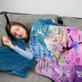 thumbnail image 4 of Dancer Gifts Blanket 60’’x50’’, Dance Recital Gifts for Girls/Teens/Dance Teachers/Dance Team, Ballet Dance Teacher Appreciation Gifts, Best Birthday Gifts for Dance Lover Throw Blanket, 4 of 6