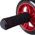 thumbnail image 4 of Ruedas abdominales, rueda AB, antideslizante, culturismo, entrenamiento de fitness, rojo, 4 of 5