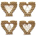 thumbnail image 1 of Wooden Loving Heart Shape Chocolate Display Stand for Parties Weddings, 1 of 8