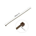 thumbnail image 3 of Uxcell Cable Zip Ties Adjustable Cable Tie Self-Locking Nylon Tie Wraps Fluorescent  7.87" x 0.1" Brown 100pcs, 3 of 5