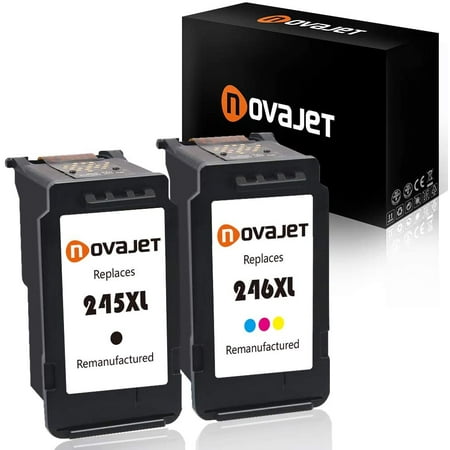 pixma 245xl ip2820 mg2520 mg2420 remanufactured novajet 246xl