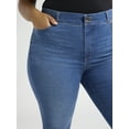 thumbnail image 2 of Sofia Jeans Women's and Women's Plus Eva Contouring Skinny High Rise Ankle Jeans, 25" and 27" Inseams, Sizes 0-28, 2 of 5