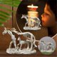 thumbnail image 5 of Horse Sculpture Resin Indian Horse Statue Home Decoration Desktop Decoration Animal Figurines, 5 of 5