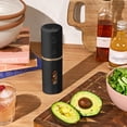 thumbnail image 2 of Beautiful Rechargeable Electric Salt or Pepper Grinder, Black Sesame by Drew Barrymore, 2 of 7