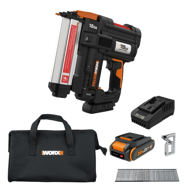 Clavadora inalámbrica WORX Nitro 20V 18GA WX842L PowerShare