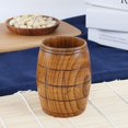 thumbnail image 2 of JWDX Water Cup Clearance Solid Wood Retro Wooden Coffee Cup Restaurant Insulation Wooden Cup Tea Cup Jujube Wooden Cup, 2 of 2