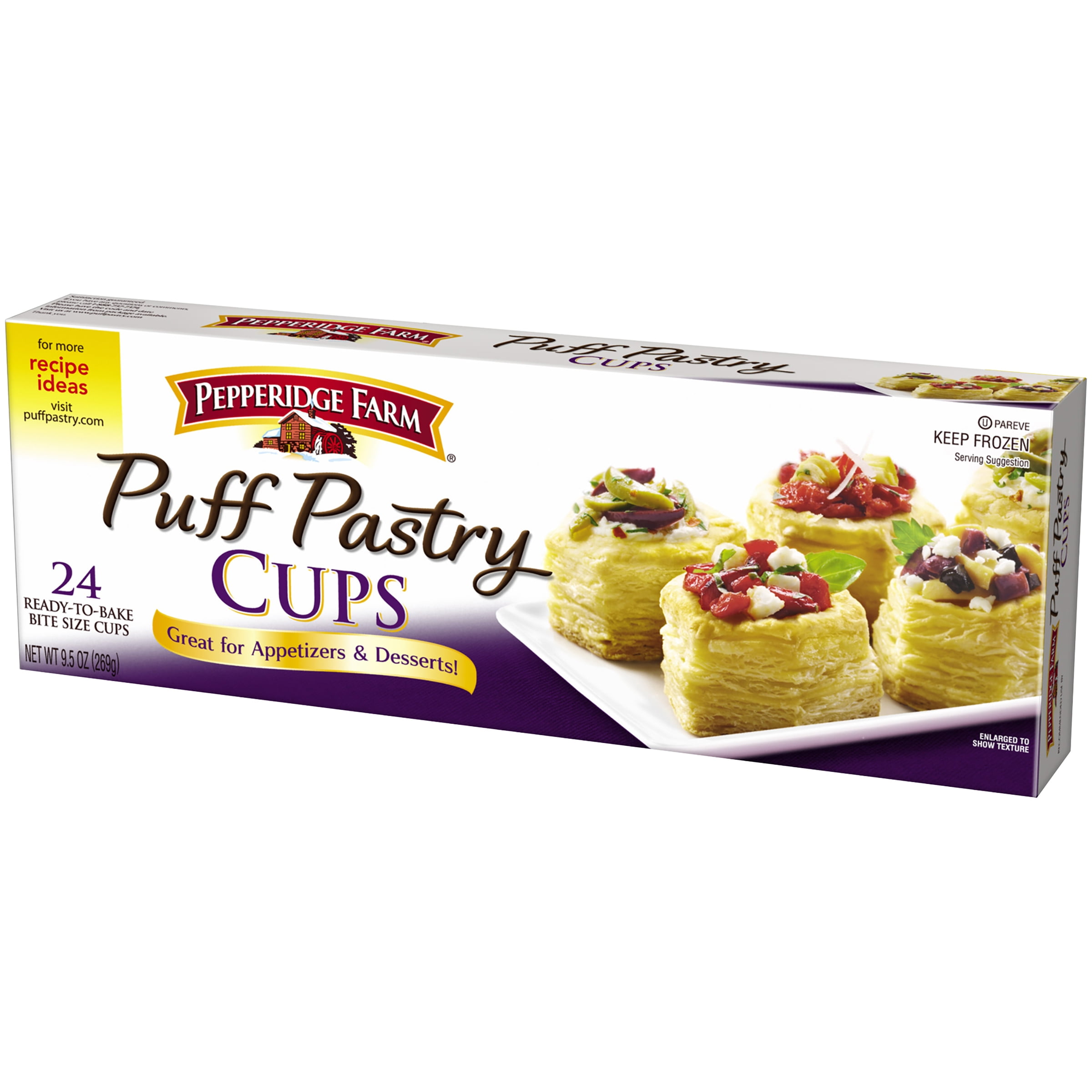 mini puff pastry shells