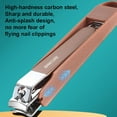 thumbnail image 5 of 13-in-1 Nail Clipper Set Splash-Proof Nail Clippers Tweezers for Trimming Fingers and Toes Professional Beauty Trimming Tool with Double-Layer Sliding Drawers and Built-in Makeup Mirror, 5 of 8