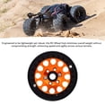 thumbnail image 4 of RC Wheel Hub, 4pcs 1/10 RC Crawler Wheel Hub Sturdy  for Repairing Purple,Orange,Ti Color, 4 of 7