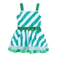 thumbnail image 5 of Disfraz de bailarina de bastón de caramelo para niñas, disfraz de cosplay con lentejuelas, vestido de patinaje artístico, vestido de leotardo de gimnasia con bastón, 5 of 5