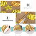 thumbnail image 4 of Thanksgiving Beautiful Golden Orange Pumpkin Plush Pillow Case, Zippered Bed Pillow Pillowcases, Super Soft and Cozy Pillowcase Covers for Sleep Decor Giftsation - King Size 20x40in, 4 of 7