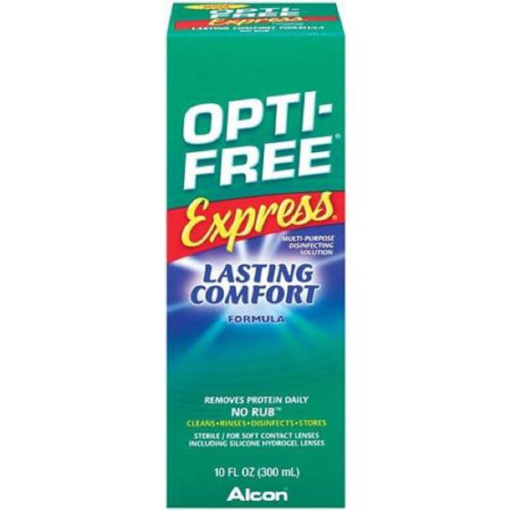 Opti Free® Express Contact Lens Solution 10 oz. Liquid Walmart