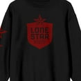 thumbnail image 3 of Lone Star National Beer of Texas Adult Black Crew Neck Sweatshirt-XXL, 3 of 5