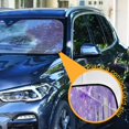 thumbnail image 4 of Foldable Car Windshield Sunshade UV Sun Visor Protector Blocks UV Rays Keeps Vehicle Cool 55x27.6 Inch Adorable Baby Cat Pattern, 4 of 8