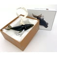 thumbnail image 4 of Humpback Whale Ornament – Glass Art Hanging Christmas Tree Figurine, Gift Boxed, 4 of 7