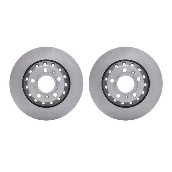 Dynamic Friction Company Rear Brake Rotors 6002-73036