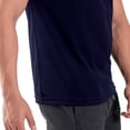 thumbnail image 4 of Playera Deportiva para Hombre Everlast Cuello Redondo Sin Mangas Drymax Talla Mediana Azul, 4 of 4