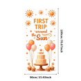 thumbnail image 5 of LUUFILx First Birthday Sun Trip Balloon Backdrop Cupcake Photo Props Party Decoration Kids Banner Celebration Background Event Supplies, 5 of 7