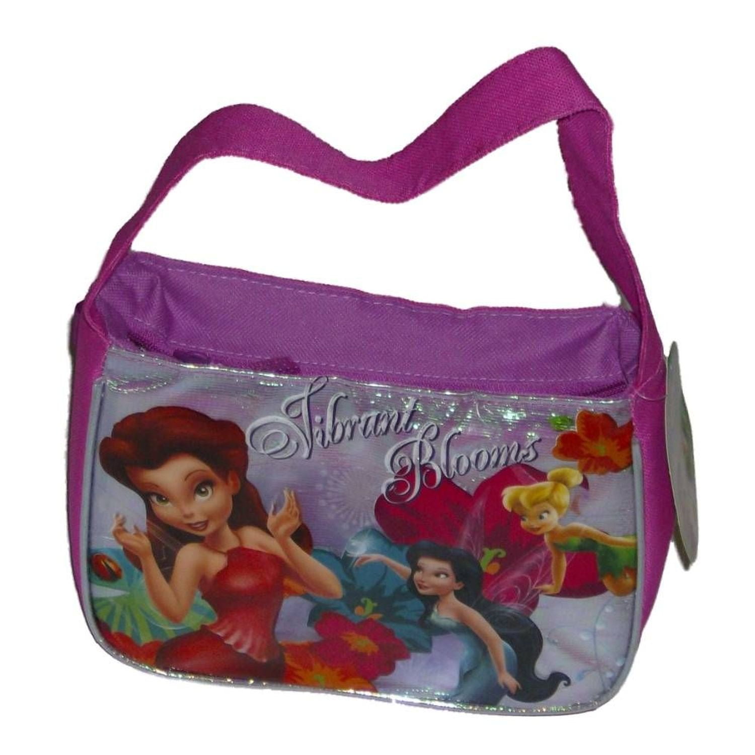 DISNEY Fairy Tinkerbell School Tin Embossed Lunch Box Carry All Case Bag Classic 