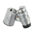 thumbnail image 1 of Led Magnifying Glass Compact 60X Mobile Phone Microscope Magnifying Glass With Led Light For Insect And Jewelry Inspection, 1 of 8