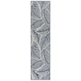 thumbnail image 2 of SAFAVIEH Beach House Aline Botanical Indoor/Outdoor Runner Rug, Navy/Ivory, 2' x 8', 2 of 7