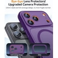 thumbnail image 3 of Funda Mate para iPhone 17 Pro, Morado Intenso, 3 of 7