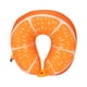 thumbnail image 1 of Billuyoard Almohada funcional y fácil de llevar del viaje de la almohada del cuello del viaje de las partículas de la espuma del compañero de Juegos de cama Naranja 30 centimetros, 1 of 6