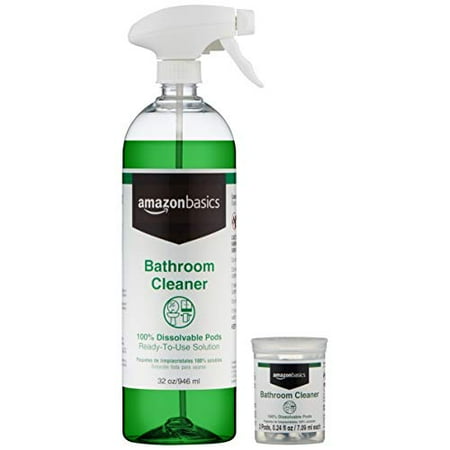 Basics Dissolvable Bathroom Cleaner Kit with 3 Refill Pacs