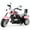 Pink, variant on Gymax 6V Electric Kids Motorcycle 3-Wheel Ride On Toy w/ Adjustable Headlight Red