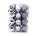 thumbnail image 1 of Fiudx Juego de Bolas Navideñas, Decoración Irrompible, Bolas Colgantes Multicolores, Decoración para Árbol de Navidad, Diseño de Escaparate para Fiestas, Paquete de 24, 1 of 2
