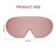 thumbnail image 4 of Máscara para los ojos para dormir Suave y cómoda Máscara para los ojos para dormir 3D que se ajusta perfectamente al rostro en 360 grados Ideal para viajes y pausas para el almuerzo, B, 4 of 4