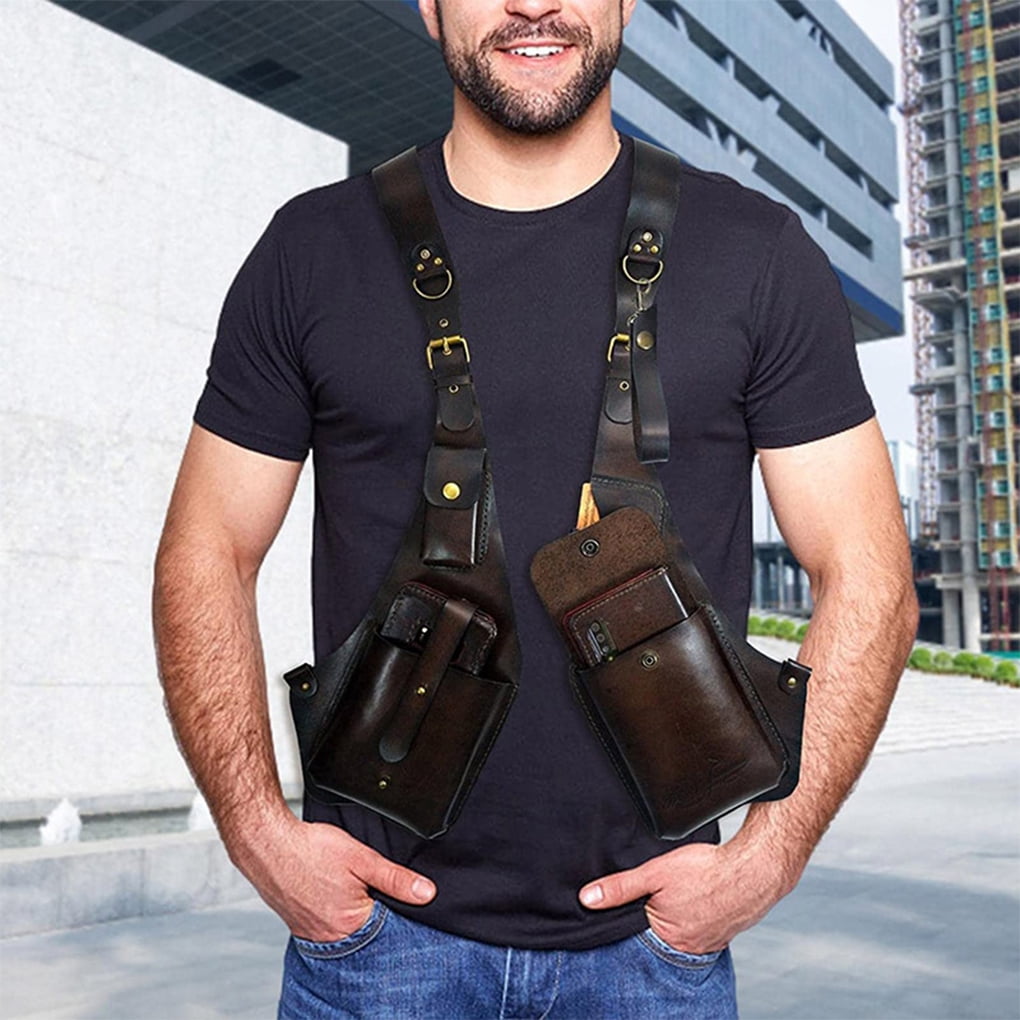 Men's shoulder holster bag sale