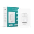 thumbnail image 1 of Smart Ceiling Fan Control, Wgthhk WiFi Fan Switch Compatible with Alexa and Google Home, 4 Speed Fan Remote Control and Schedules, Neutral Wire Required, Single-Pole, 1 of 4