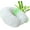 White, variant on Sacred Thread Grey Travel Pillows for Airplanes, Rayon Derived from Bamboo Neck Pillow, Travel Pillows with Cooling Memory Foam, Neck Pillows for Sleeping Travel, Airplane Headrest Pillow