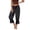 Black, variant on Women Linen Lace Trim Long Bloomers Pants Ruffle Victorian Vintage Pantaloons Summer Beach Travel Vacation Pants