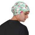 thumbnail image 4 of Naloa Bunny And Rose Soft Beanie Hat, Knit Beanie Daily Beanie in Fine Knit for Women Men Winter Travel, Outdoor, 4 of 7
