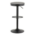 thumbnail image 5 of LumiSource Dakota Bar Stools, Black, Set Of 2 Stools, 5 of 7