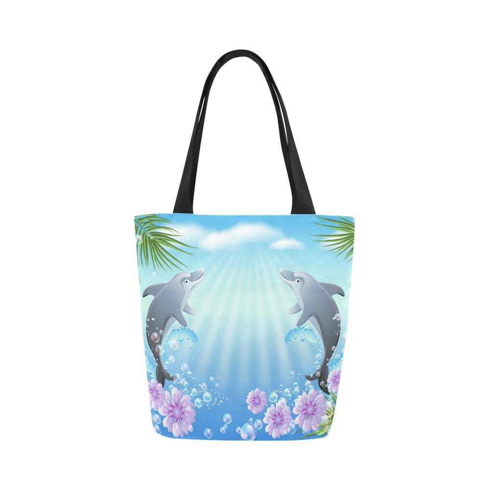Miami Dolphins Reusable Cloth Shopping Tote Bag and Sunglass 