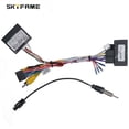 thumbnail image 1 of SKYFAME Car 16pin Wiring Harness Adapter Canbus Box Decode Android Radio Power Cabler For Volkswagen VW-RZ-58, 1 of 1