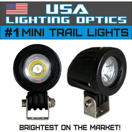 No.1 2X 10W Cree LED Work Light Offroad Driving Fog Lamp ...