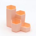 thumbnail image 1 of LAICAIW Porte-Stylo Porte-Crayon Organisateur de Stylos Rangement de Crayons pour Bureau et École (Orange, 4 Types), 1 of 4