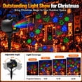thumbnail image 5 of Morfone Halloween Projector Lights, 2 in 1 Waterproof Holiday Projector Lights with Remote, Halloween Decorations Lighting for Outside Home Party House Decor, 5 of 11