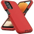 thumbnail image 3 of Entronix Heavy Duty Case for Galaxy A13 5G, Rugged Triple-Layered Shockproof Dustproof Full-Body Coverage, Red, 3 of 3