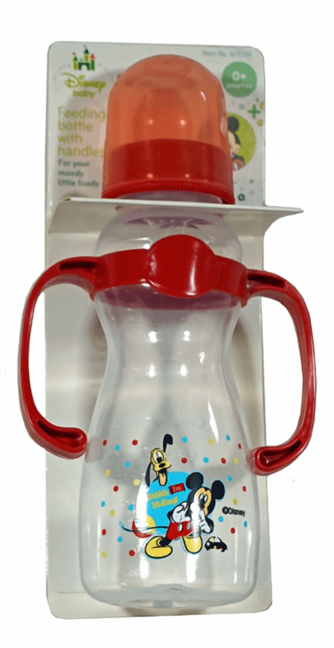 Set of 3 - Mickey Mouse Disney Baby Feeding Bottle with Handles