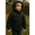 thumbnail image 3 of Rokka&Rolla Boys' Grid Winter Coat Kids' Fleece Lined Jacket, 3 of 12
