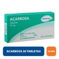 thumbnail image 1 of Acarbosa Medimart 50 mg 30 tabletas, 1 of 4