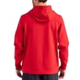 thumbnail image 2 of Men's Cutter & Buck Red Houston Texans Roam Eco Half-Zip Recycled Pullover Hoodie, 2 of 2