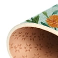 thumbnail image 6 of Area Rug Indoor 63"x48"in Non-Slip Wear Resistant Floor Mats Soft Large Carpets for Living Room Bedroom Home Decor Light Green Orange Wildflowers, 6 of 7