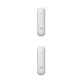 thumbnail image 2 of Yuarrent Mini ventilador USB para exteriores, aire acondicionado silencioso, ventiladores de viento fuerte, dispositivo de refrigeración de Blanco 2piezas, 2 of 6